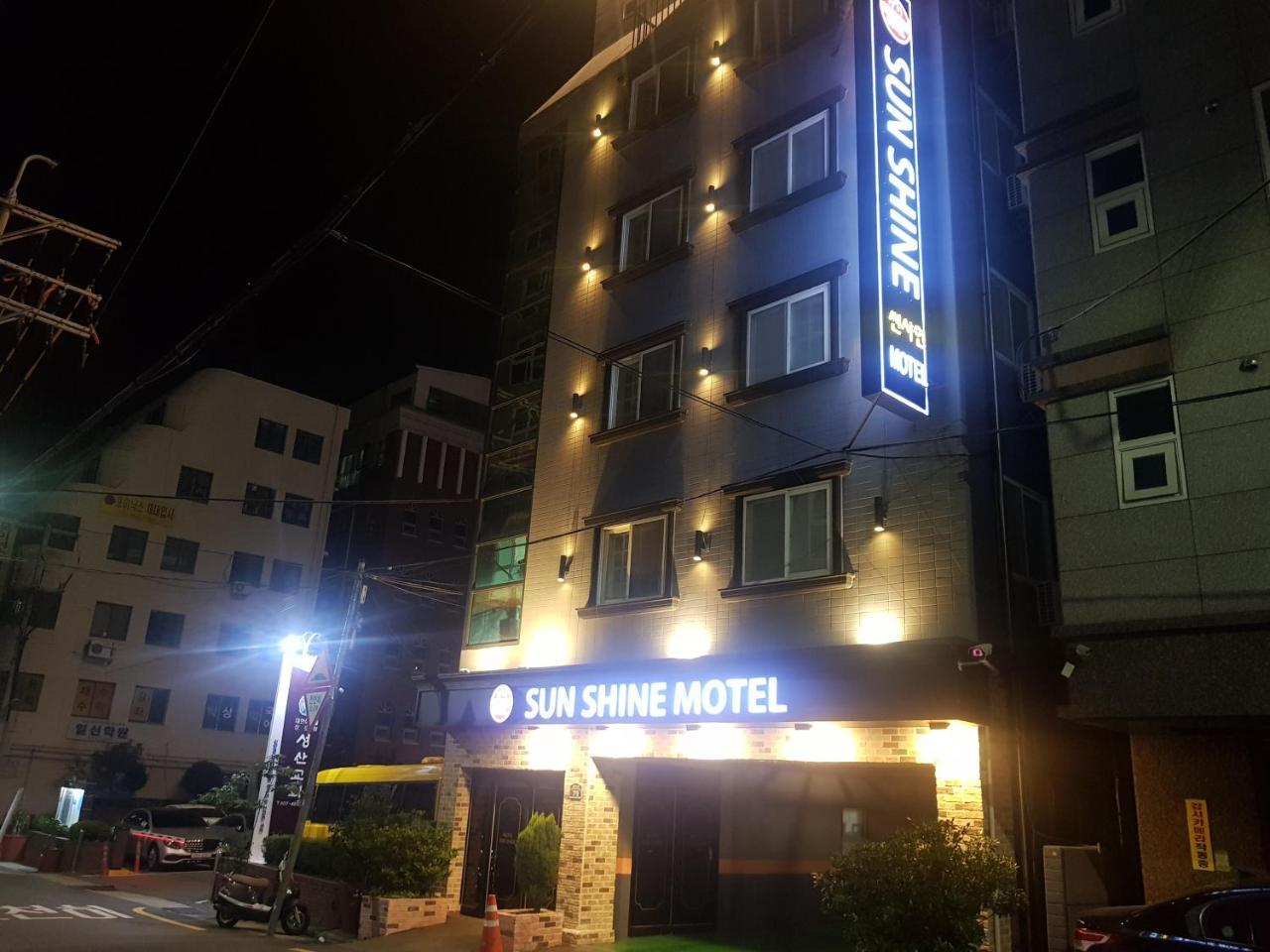 Sunshine Motel Пусан Экстерьер фото